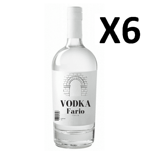 Vodka Fario - 6 bouteilles x 1 litre